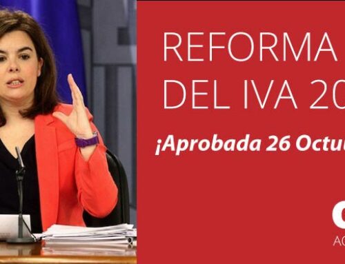 Aprobada Reforma del IVA 2014